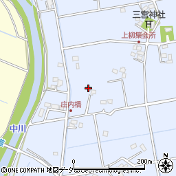 埼玉県春日部市上柳608周辺の地図