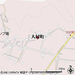 福井県福井市大村町周辺の地図