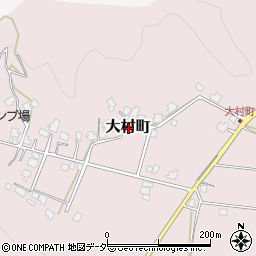 福井県福井市大村町周辺の地図