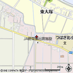 ＪＡ埼玉中央八ツ保支店周辺の地図