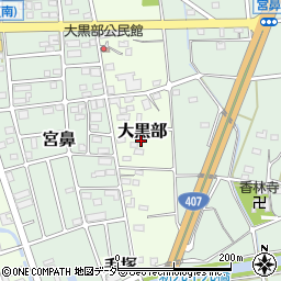 埼玉県東松山市大黒部55周辺の地図