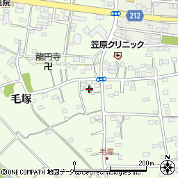 埼玉県東松山市毛塚877周辺の地図
