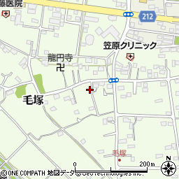 埼玉県東松山市毛塚880-1周辺の地図