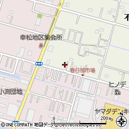 埼玉県春日部市不動院野2886周辺の地図