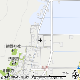 福井県福井市在田町4-35周辺の地図