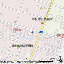 埼玉県春日部市小渕568-1周辺の地図