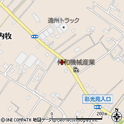 埼玉県春日部市内牧3494周辺の地図