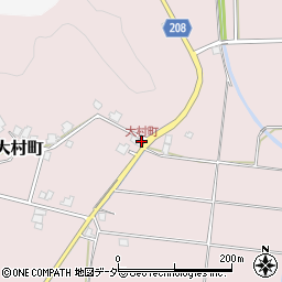 大村町周辺の地図