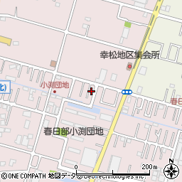 埼玉県春日部市小渕570周辺の地図