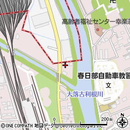 東武電設工業株式会社　電力本部周辺の地図
