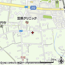 埼玉県東松山市毛塚848-1周辺の地図