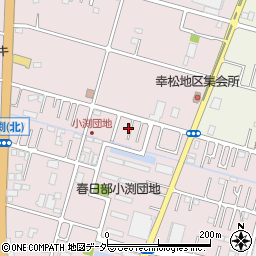 埼玉県春日部市小渕571周辺の地図