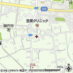 埼玉県東松山市毛塚849-11周辺の地図