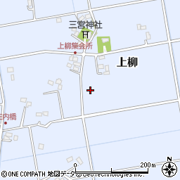 埼玉県春日部市上柳705周辺の地図