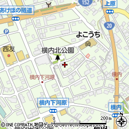 長野県茅野市ちの横内2580周辺の地図