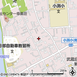埼玉県春日部市小渕1062-24周辺の地図