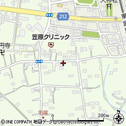 埼玉県東松山市毛塚848-4周辺の地図