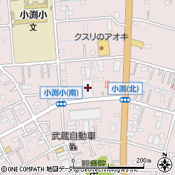 埼玉県春日部市小渕1080周辺の地図