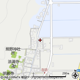 福井県福井市在田町4-36周辺の地図