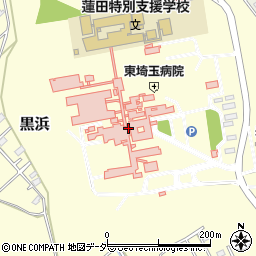 国立病院機構　東埼玉病院周辺の地図