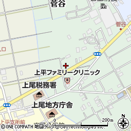 埼玉県上尾市菅谷286-1周辺の地図