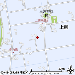 埼玉県春日部市上柳601周辺の地図