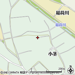 茨城県つくば市小茎769周辺の地図
