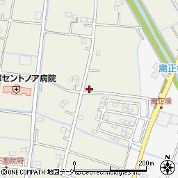 埼玉県春日部市不動院野850周辺の地図