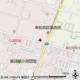 埼玉県春日部市小渕604周辺の地図