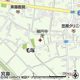 埼玉県東松山市毛塚897周辺の地図