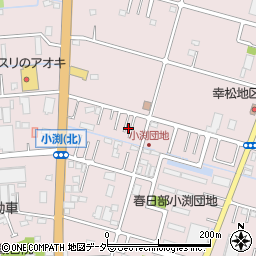 埼玉県春日部市小渕577周辺の地図