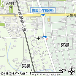 埼玉県東松山市毛塚1069周辺の地図