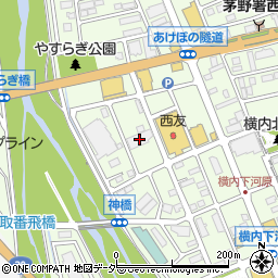 長野県茅野市ちの横内2626-4周辺の地図