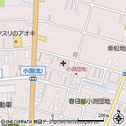 埼玉県春日部市小渕578周辺の地図