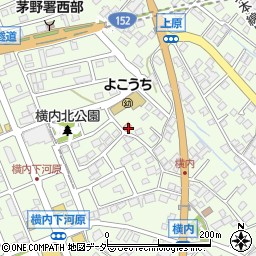 長野県茅野市ちの横内2575周辺の地図