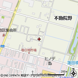 埼玉県春日部市不動院野2831周辺の地図