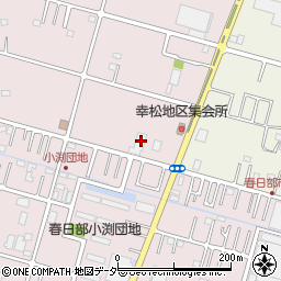 埼玉県春日部市小渕602-1周辺の地図