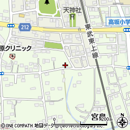 埼玉県東松山市毛塚929周辺の地図