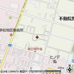 埼玉県春日部市不動院野2937周辺の地図