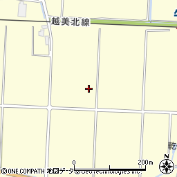 福井県大野市牛ケ原周辺の地図