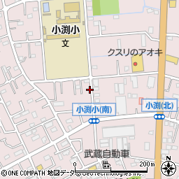 埼玉県春日部市小渕1038周辺の地図