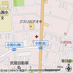 埼玉県春日部市小渕1575周辺の地図
