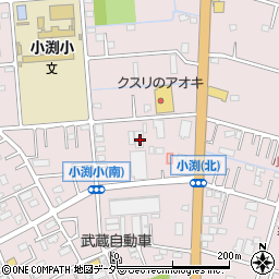 埼玉県春日部市小渕1033周辺の地図