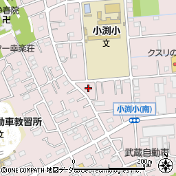 埼玉県春日部市小渕1045周辺の地図