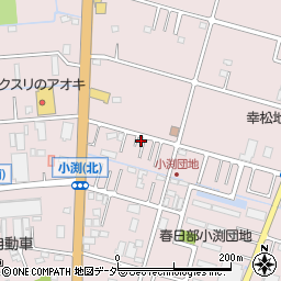 埼玉県春日部市小渕579周辺の地図