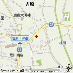 茨城県稲敷郡阿見町吉原860周辺の地図
