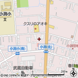 埼玉県春日部市小渕1027周辺の地図