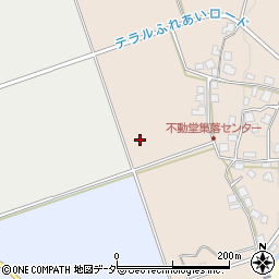 福井県大野市不動堂周辺の地図