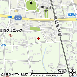 埼玉県東松山市毛塚923周辺の地図