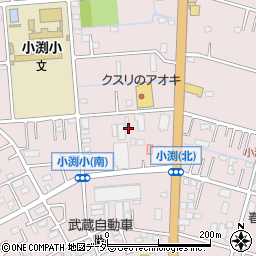 埼玉県春日部市小渕1032-6周辺の地図